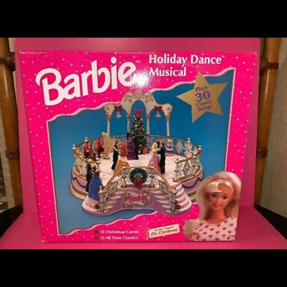 Vintage Barbie holiday dance musical